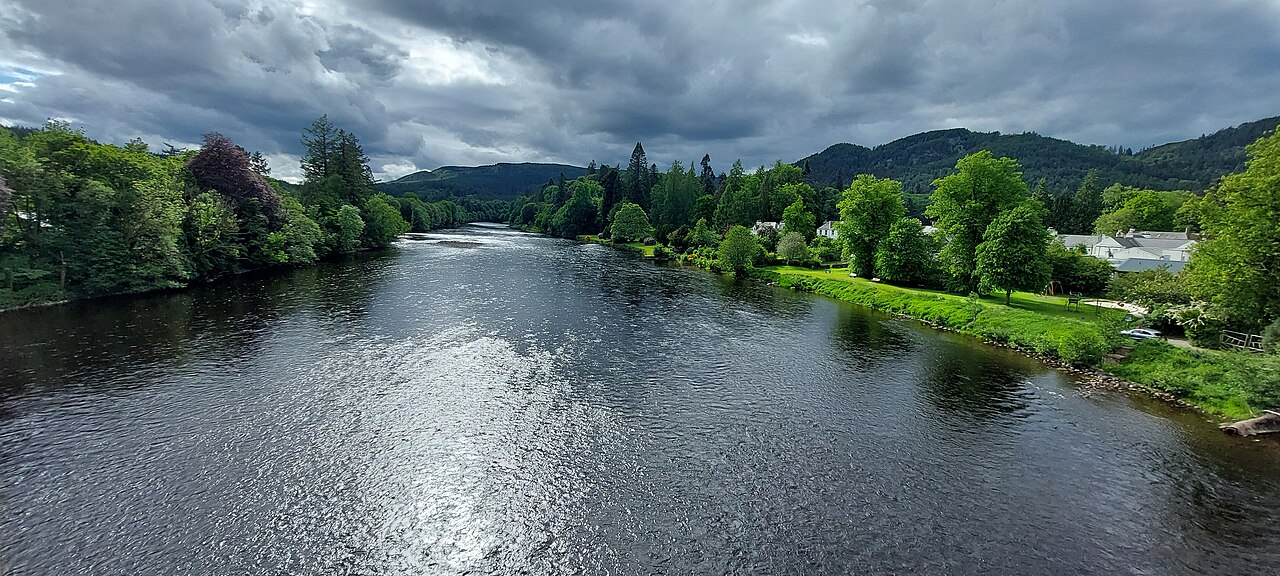 River Tay from Dunkeld Bridge, Perth and Kinross